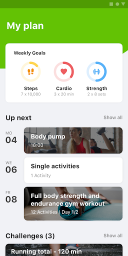 Android application Newfit Dos Hermanas screenshort