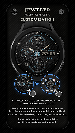 Jeweler Raptor GTX Screen 3