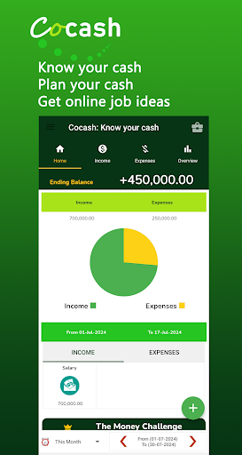 CoKash: know your cash Screen 2