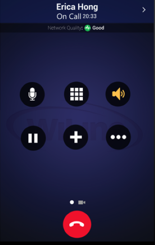 WiLine UCaaS Screen 2