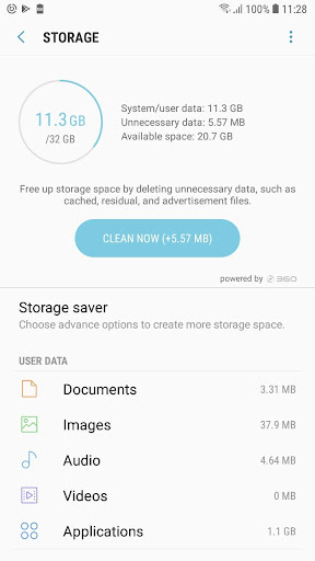 Android application Storage Saver screenshort