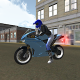 Motorcycle City Driver 3D icon