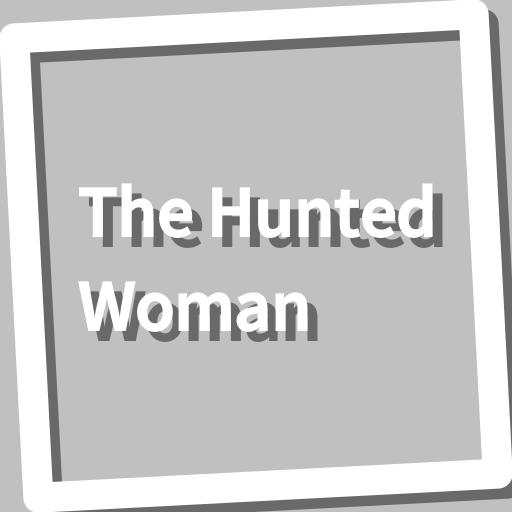 Book, The Hunted Woman logo