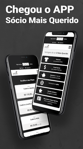 Android application Sócio Mais Querido screenshort