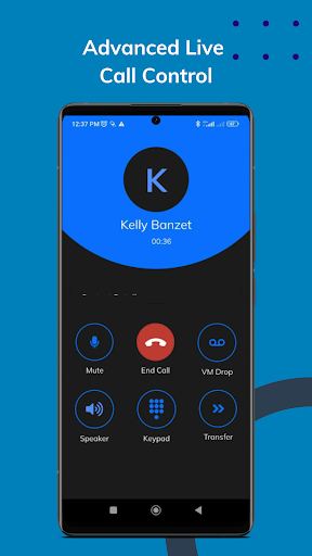 Android application Ring.io Power Dialer screenshort