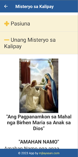 Rosary Bisaya may Audio Screenshot 4 - AppWisp.com