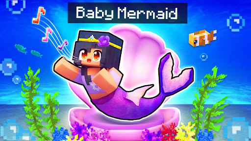 Cute Mermaid Skin Mod For MCPE