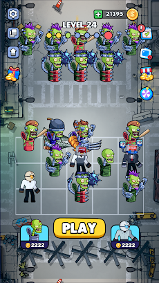 Merge War: Zombie vs Cybermenのおすすめ画像5
