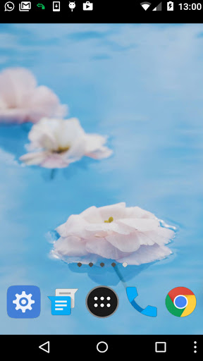 flower water wallpaper Screen 2