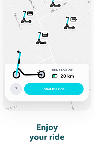 Dunaroll - vehicle sharing Screen 3