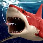 Cover Image of डाउनलोड शार्क फिशिंग सिम्युलेटर 2020 - फ्री फिशिंग गेम्स  APK