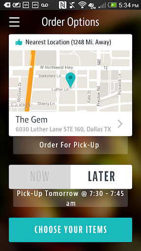 The Gem Juice Bar Screen 2