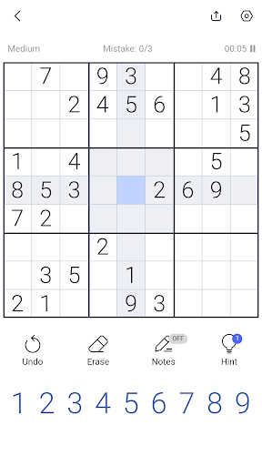 Sudoku - Sudoku puzzle, Brain game, Number game 1.14.5 screenshots 2
