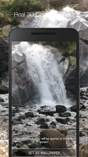 Waterfall Live Wallpaper Screen 2