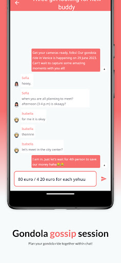 GondoShare - Gondola sharing Screen 3