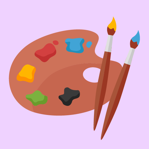 Drawing Color Game : Draw logo