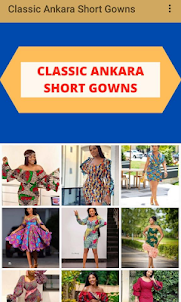 Classic Ankara Short Gowns