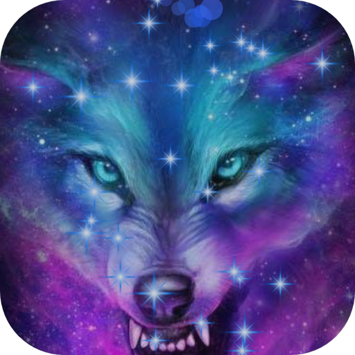 Glitter Wolf Live Wallpapers  Icon