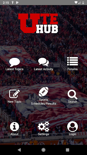 Android application Ute Hub screenshort
