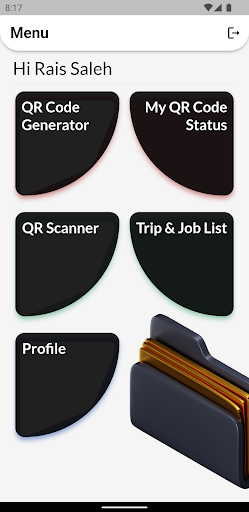 QR Container Tracking Screen 2