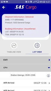 SAS Cargo