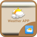 Wood - Weather Widget icon