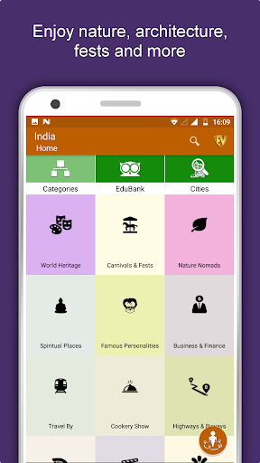Visualização do aplicativo