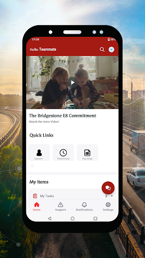 Android application MyBridgestone screenshort