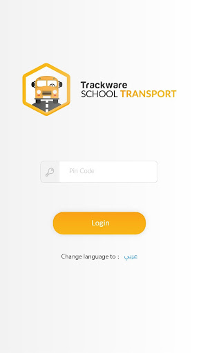 Android application Trackware - School Bus Driver screenshort