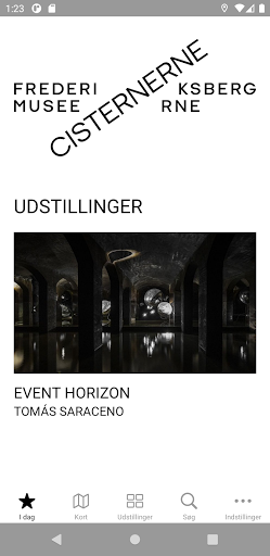 Android application Frederiksbergmuseerne screenshort