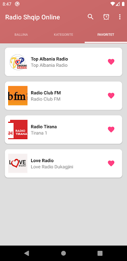 Radio Shqip online Screen 3