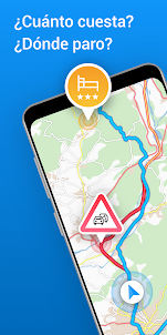 ViaMichelin GPS, Ruta, Mapas