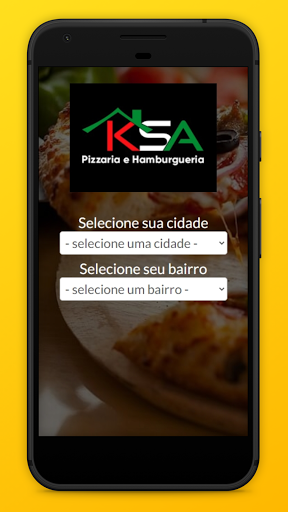 Android application Ksa Da Pizza E Hamburgueria screenshort
