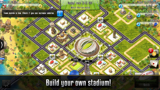 Android application Rugby Sevens Manager screenshort