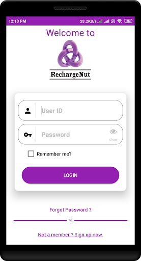 Recharge Nut Screen 2