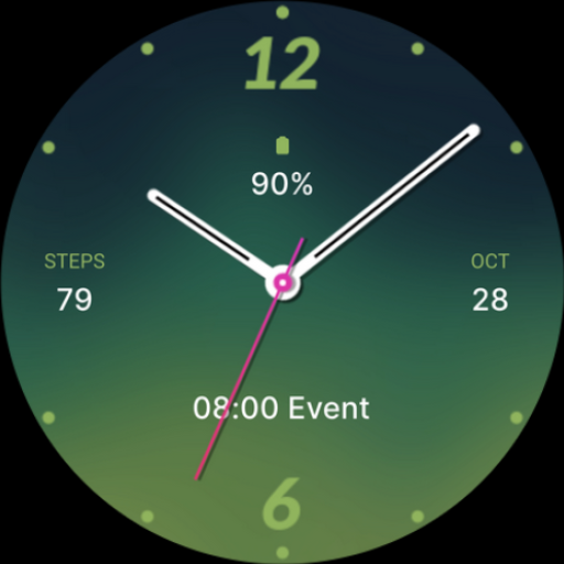 Essential Green Watch Face Download on Windows