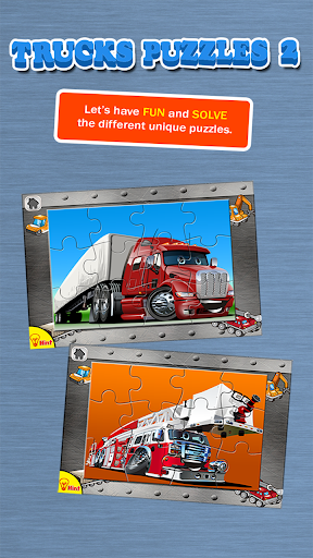 Truck Puzzles: Kids Puzzles androidhappy screenshots 1