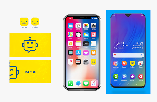 Android application ICETIBot screenshort