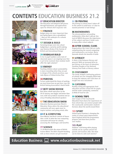 Education Business Magazine