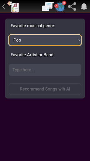 AI Song Lyrics Generator Screen 3