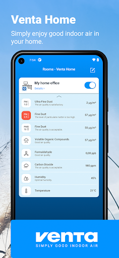 Android application Venta Home screenshort