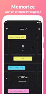 Memorize: Learn Japanese Words with Flashcards 1.6.0 Apk 1