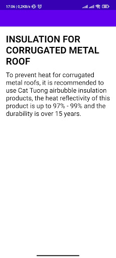Android application Cat Tuong Corp screenshort
