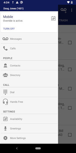 Android application CX-E Voice screenshort