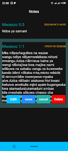 Biblia takatifu(swahili Bible)