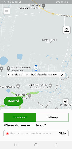 OnHurry: Safe, & Cheap Rides Screen 2