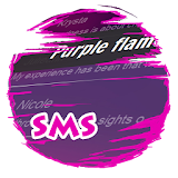 Purple flame S.M.S. Skin icon