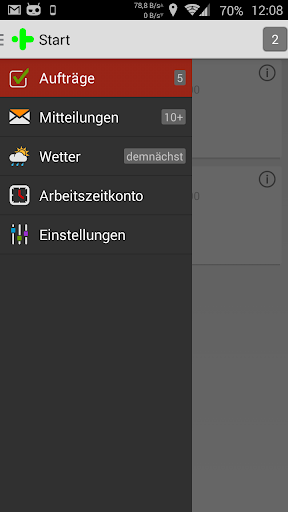trecker.com Lohnunternehmen Screen 2