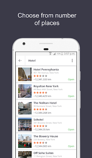 Places Around Me Screen 2