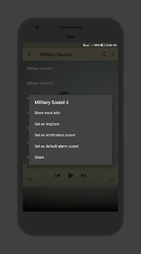 Military Sounds Screen 3